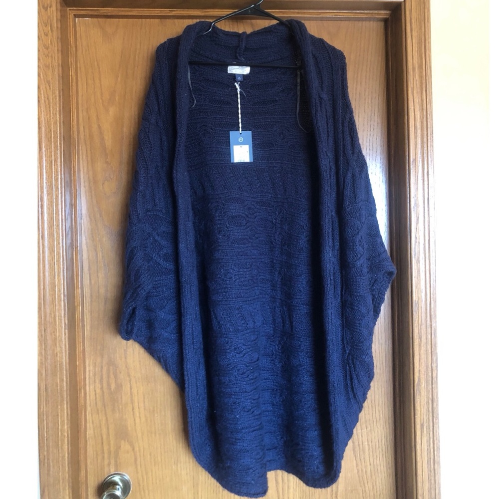 Navy cardigan